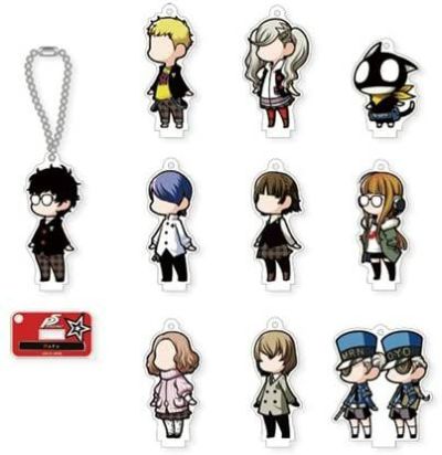 ペルソナ 5　PERSONA 5　アクリルマスコット　タルタロス劇場　5種セット ペルソナ5』トレーディングアクリルマスコット タルタロス劇場