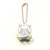 ねこねこ日本史　和紙アクリルキーホルダー　上杉謙信