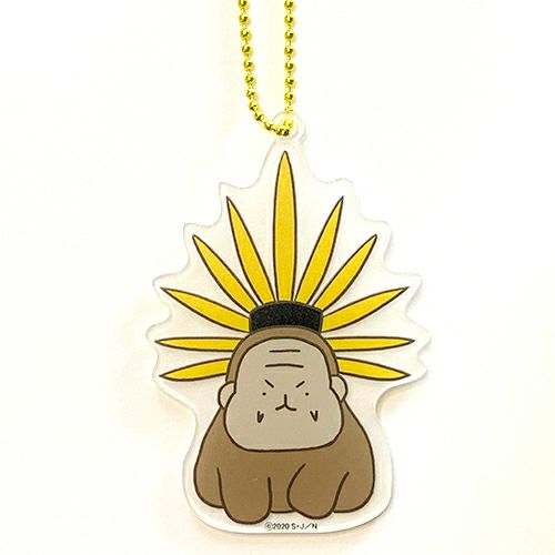 ねこねこ日本史　和紙アクリルキーホルダー　豊臣秀吉