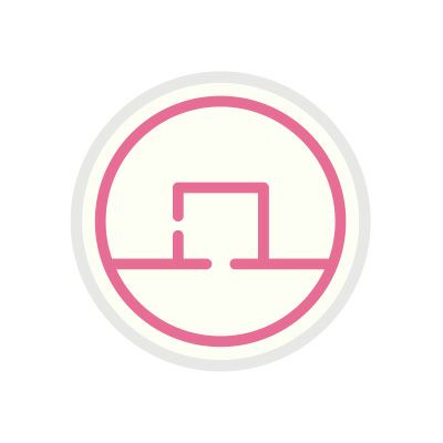 お城アイコン｜マスクチャーム　枡形虎口