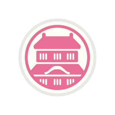 お城アイコン｜マスクチャーム　唐破風