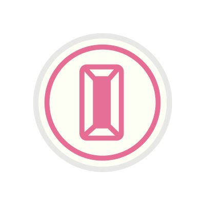 お城アイコン｜マスクチャーム　矢狭間