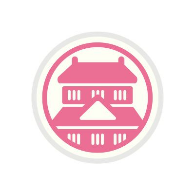 お城アイコン｜マスクチャーム　千鳥破風