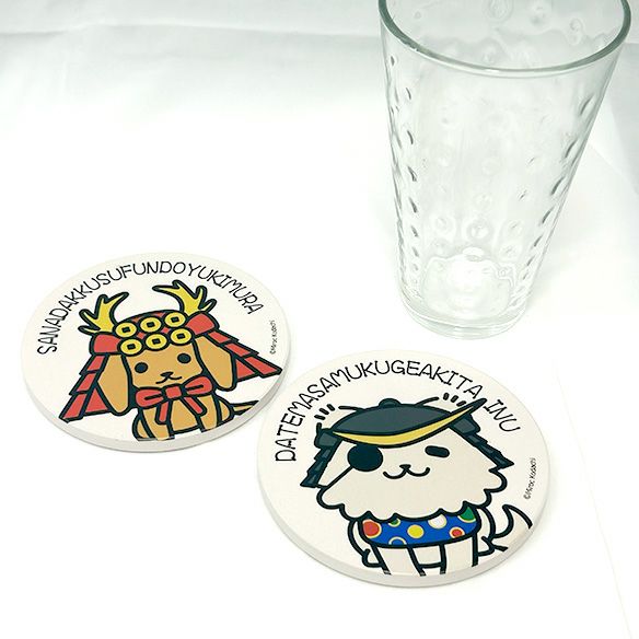 犬武者｜吸水コースター